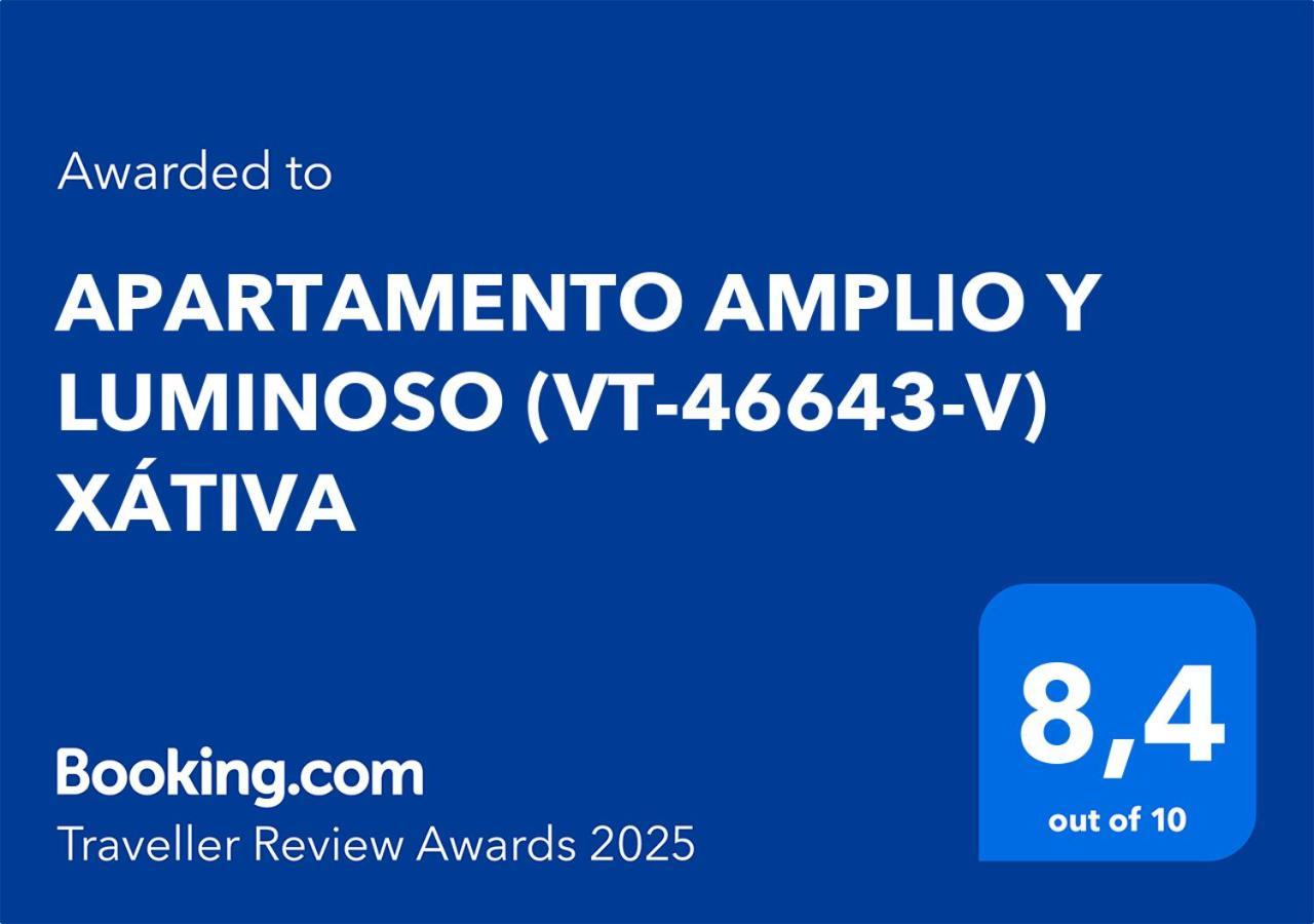 Apartamento Amplio Y Luminoso Xativa Bagian luar foto